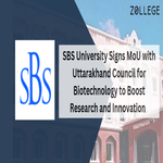 SBS University Signs MoU with Uttarakhand Council for Biotechnology to Boost Research and Innovation